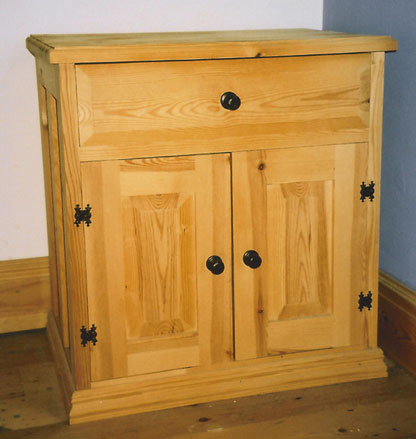 pine bedside cabinet